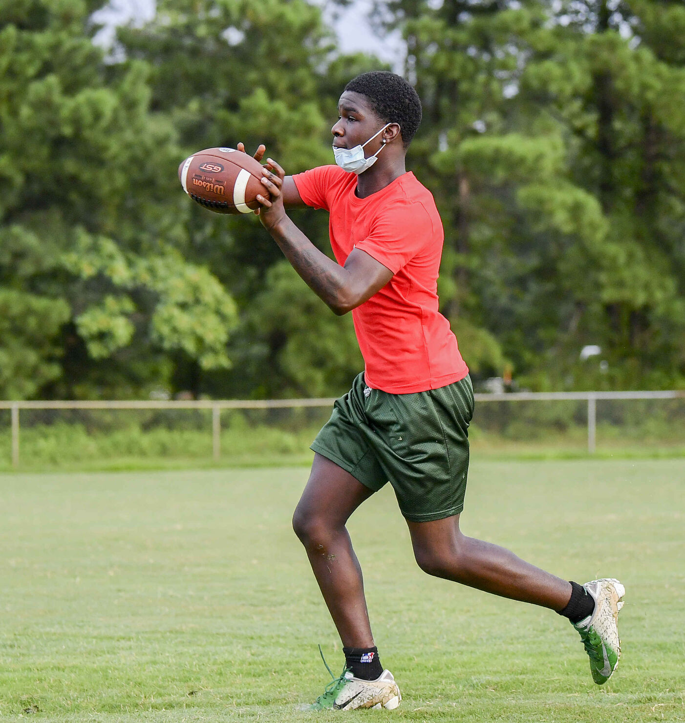 West Florence High School football practice
